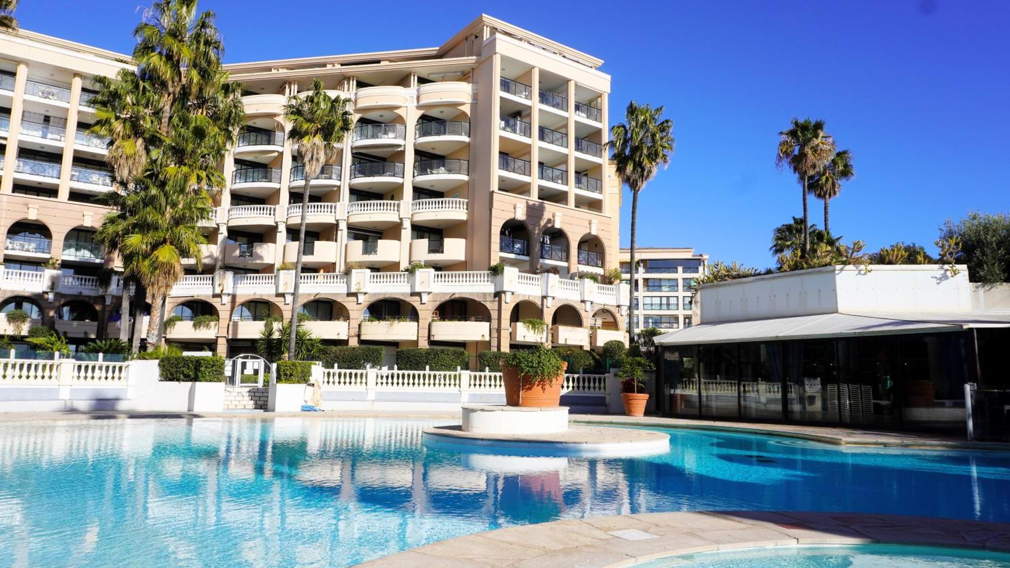 Appartement 556, Vue Mer Et Piscine By Palmazur Vacances Cannes Esterno foto