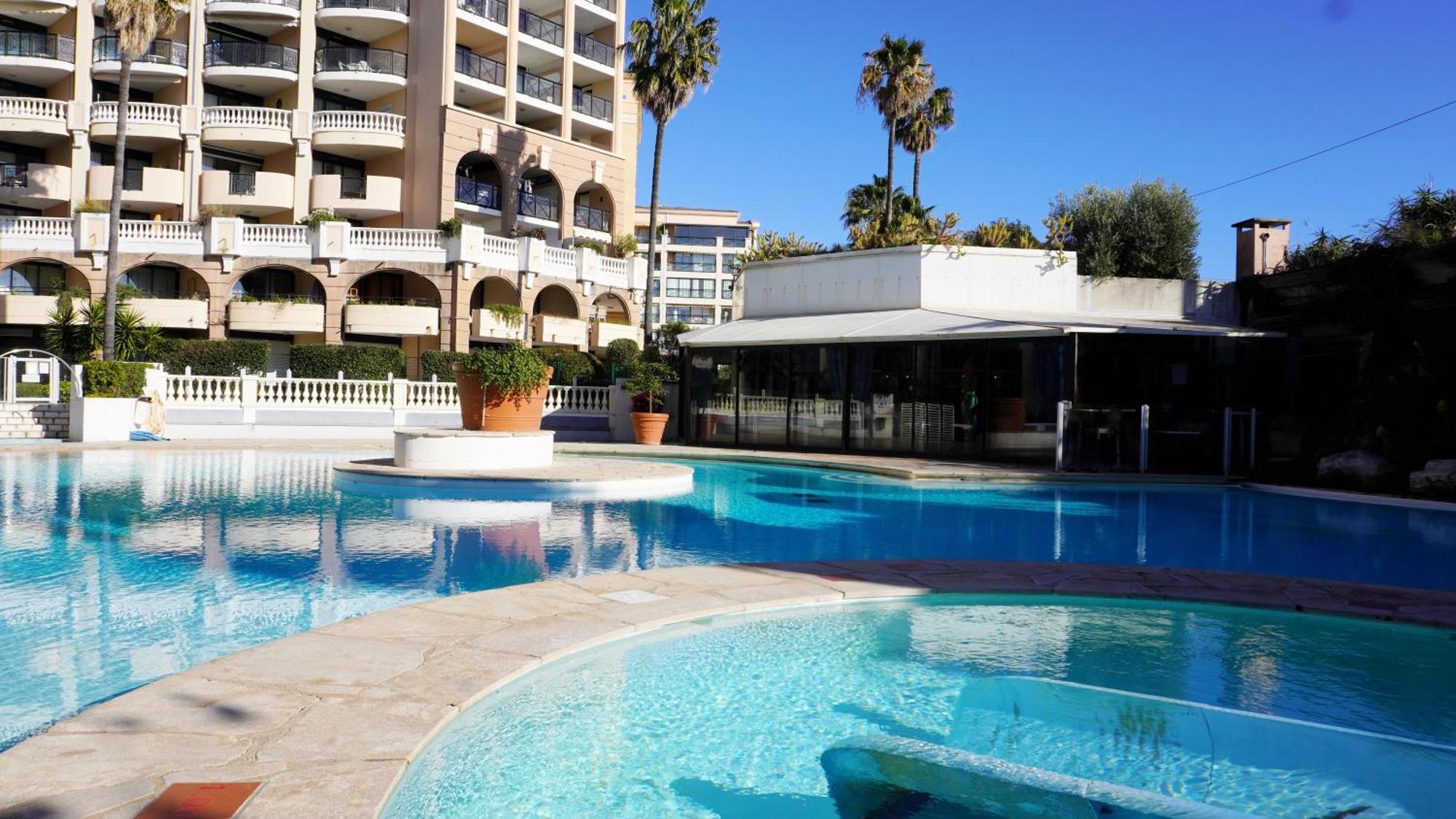 Appartement 556, Vue Mer Et Piscine By Palmazur Vacances Cannes Esterno foto