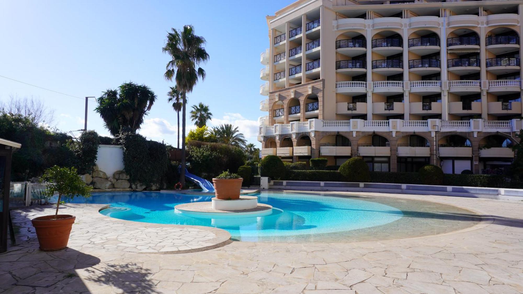 Appartement 556, Vue Mer Et Piscine By Palmazur Vacances Cannes Esterno foto