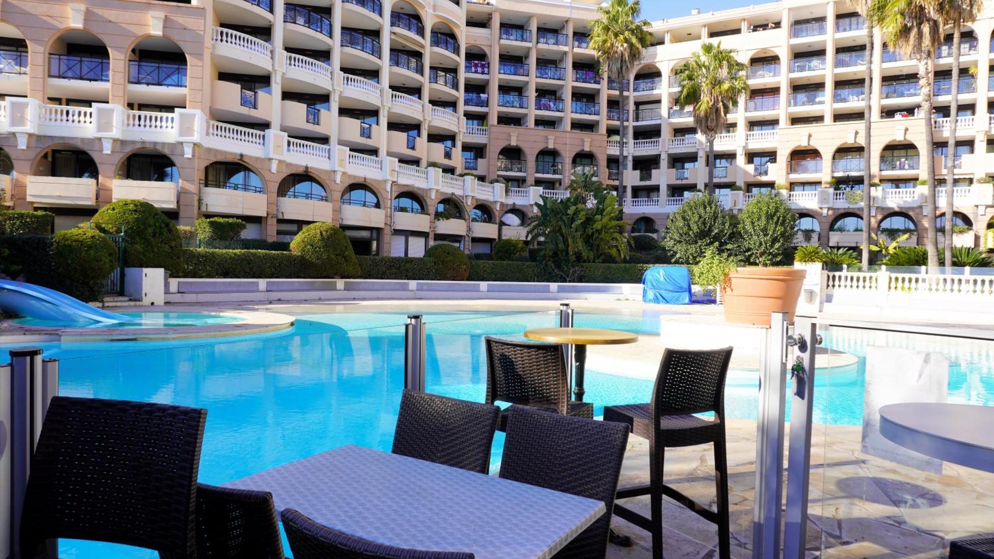 Appartement 556, Vue Mer Et Piscine By Palmazur Vacances Cannes Esterno foto