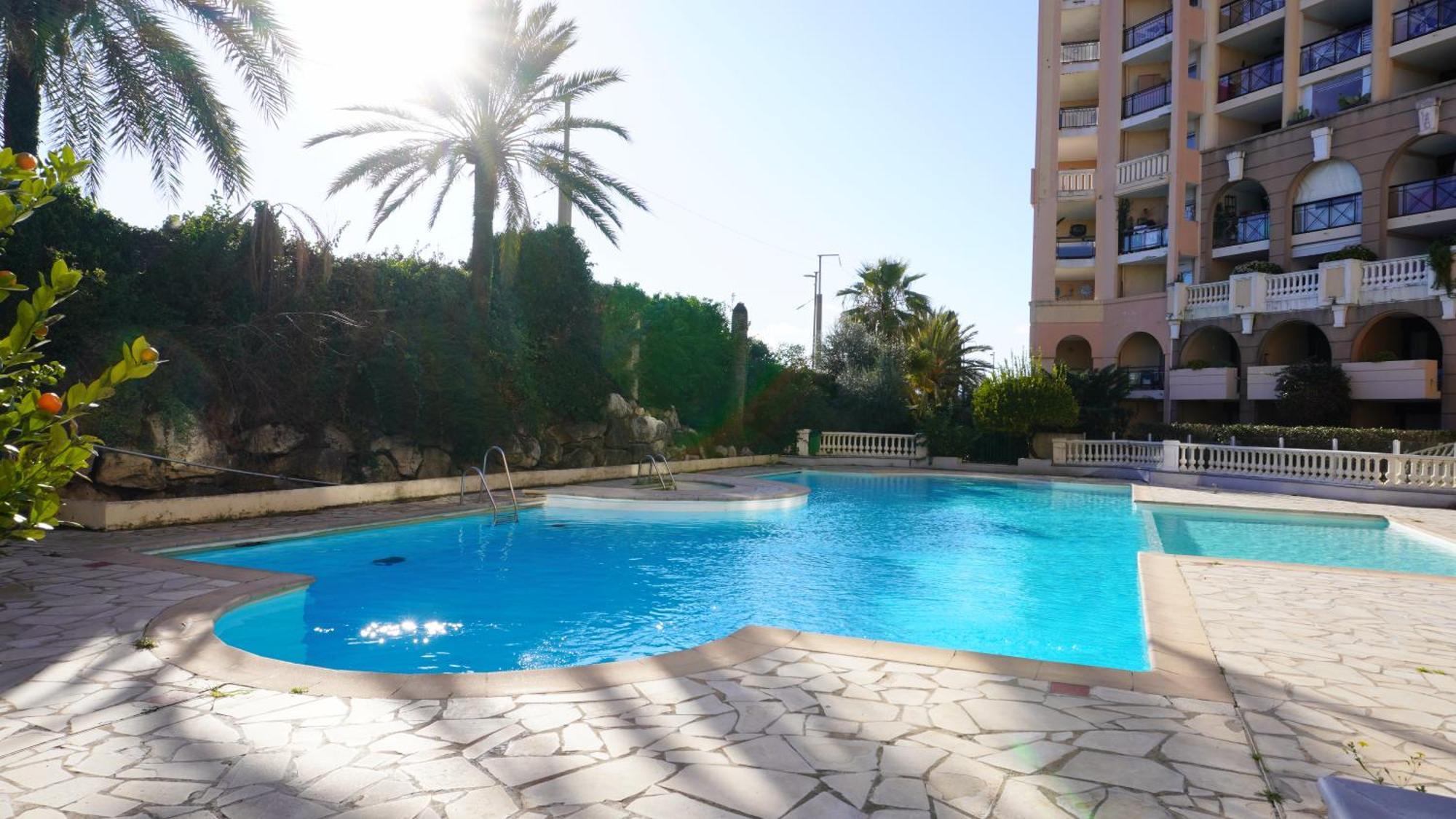 Appartement 556, Vue Mer Et Piscine By Palmazur Vacances Cannes Esterno foto
